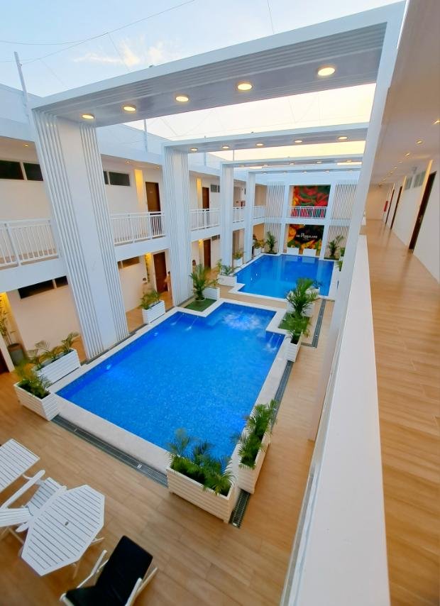 Pool patio detail